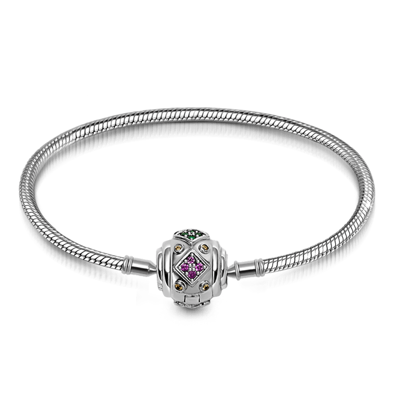 Bracelet With Multi-Color CZs image number 0
