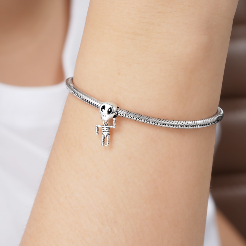 Skeleton Man Pendant image number 2