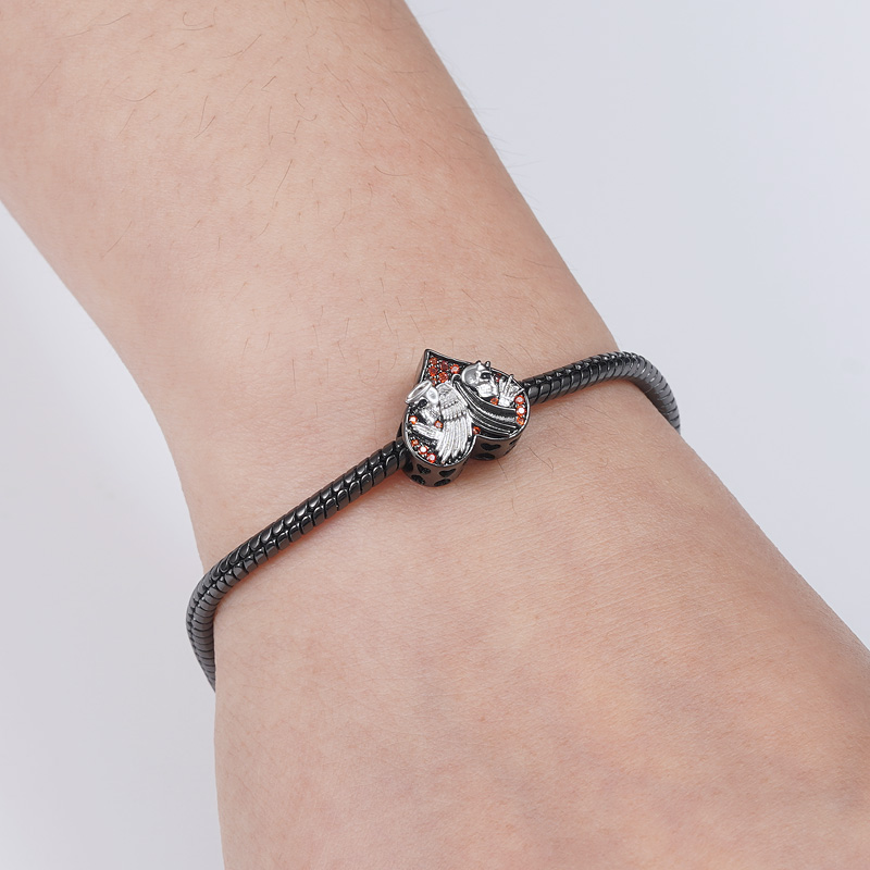 Devil Angel Heart Charm image number 2