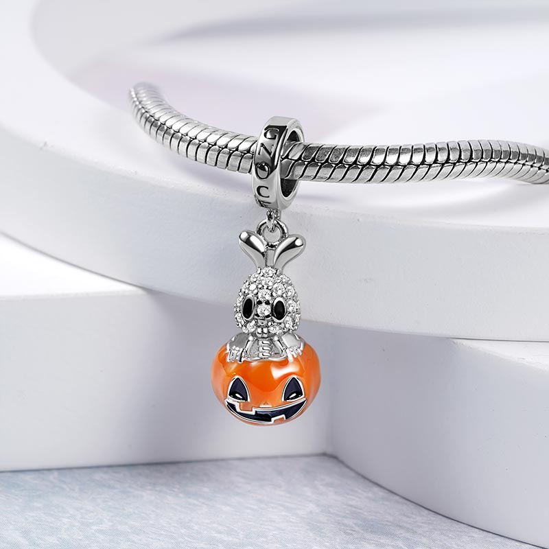 Rabbit in Pumpkin Pendant image number 1