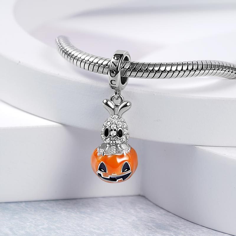Rabbit in Pumpkin Pendant image number 1