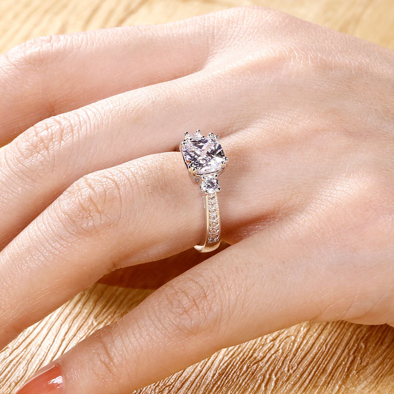 Customized Ring With Cz image number 2