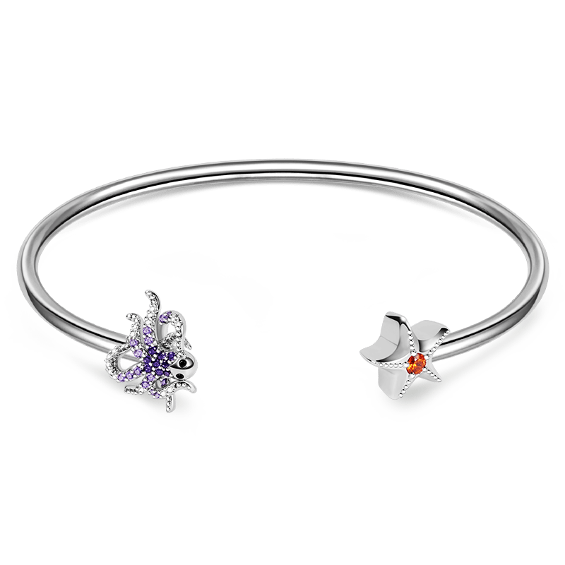 Octopus & Starfish Bracelet image number 0