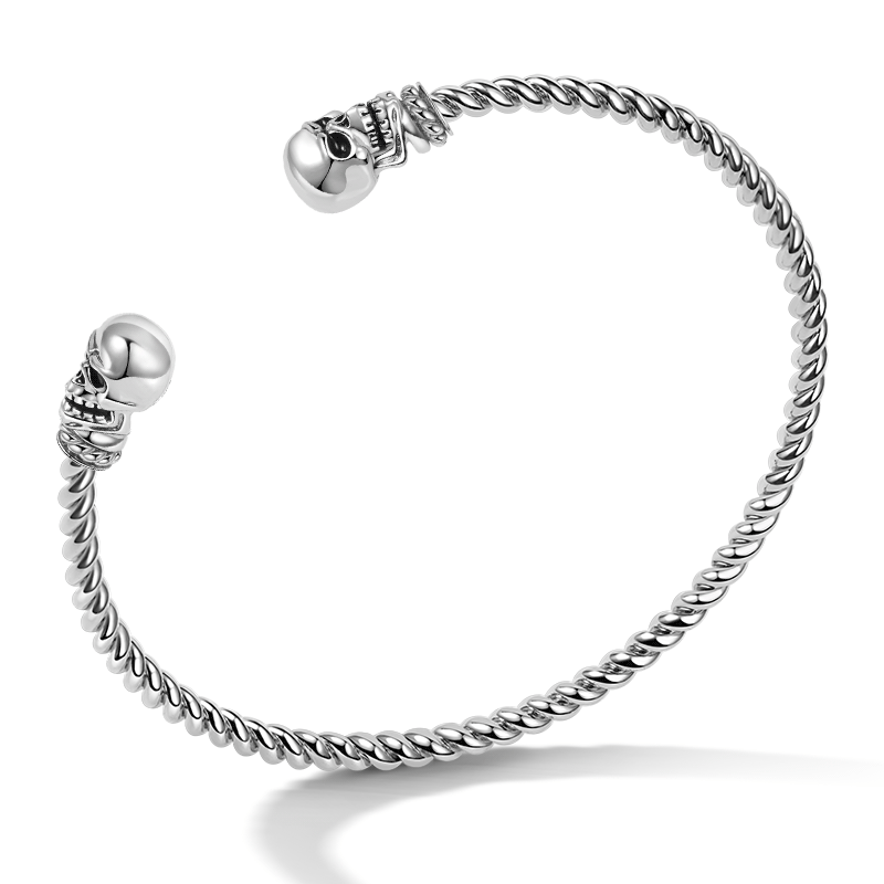 Double Skull Bracelet image number 1