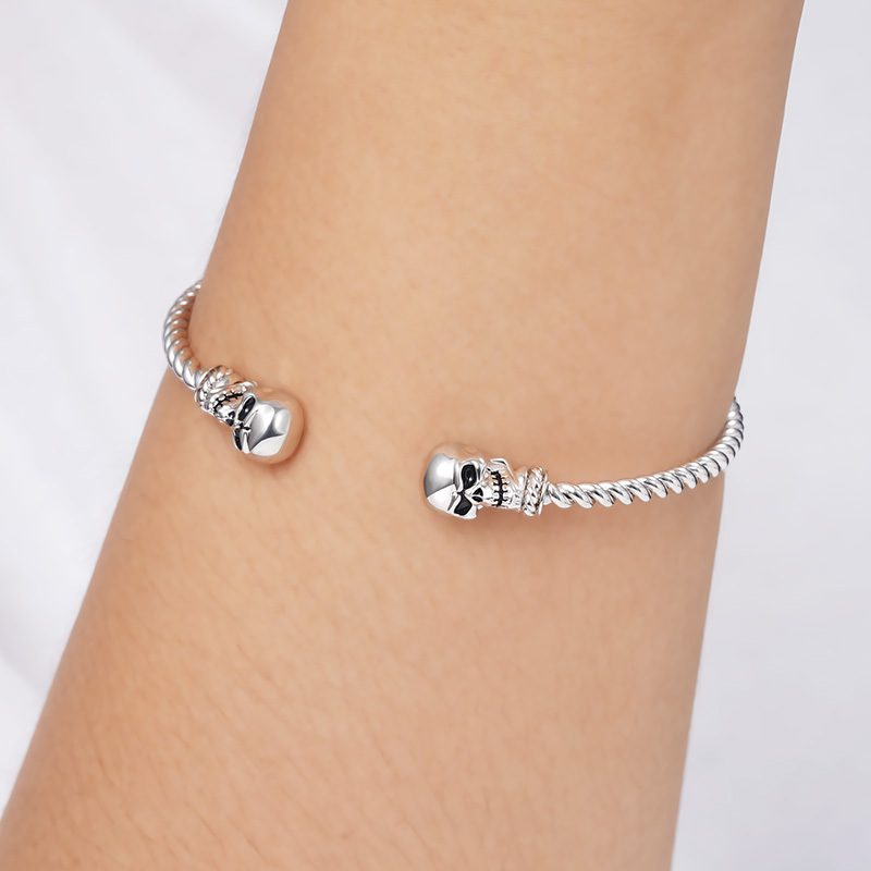 Double Skull Bracelet image number 3