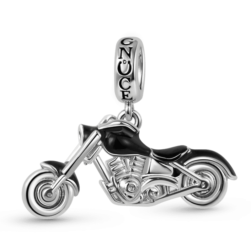 Black Motorcycle Pendant image number 0