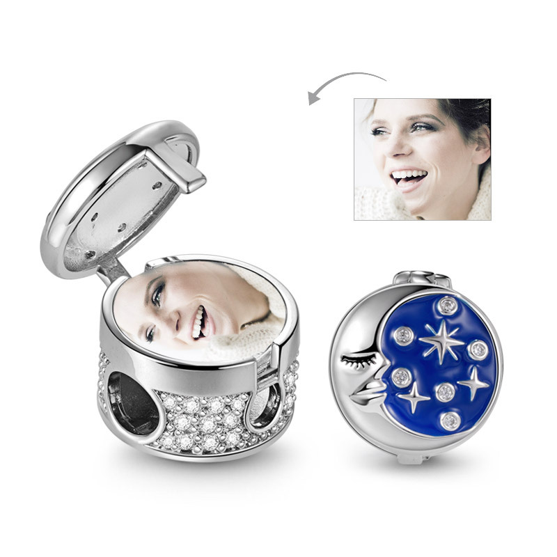 Moonstar locket Photo Charm image number 0