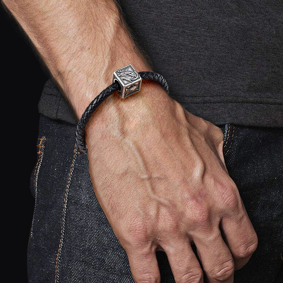 Fierce Sharks Charm Bracelet image number 4