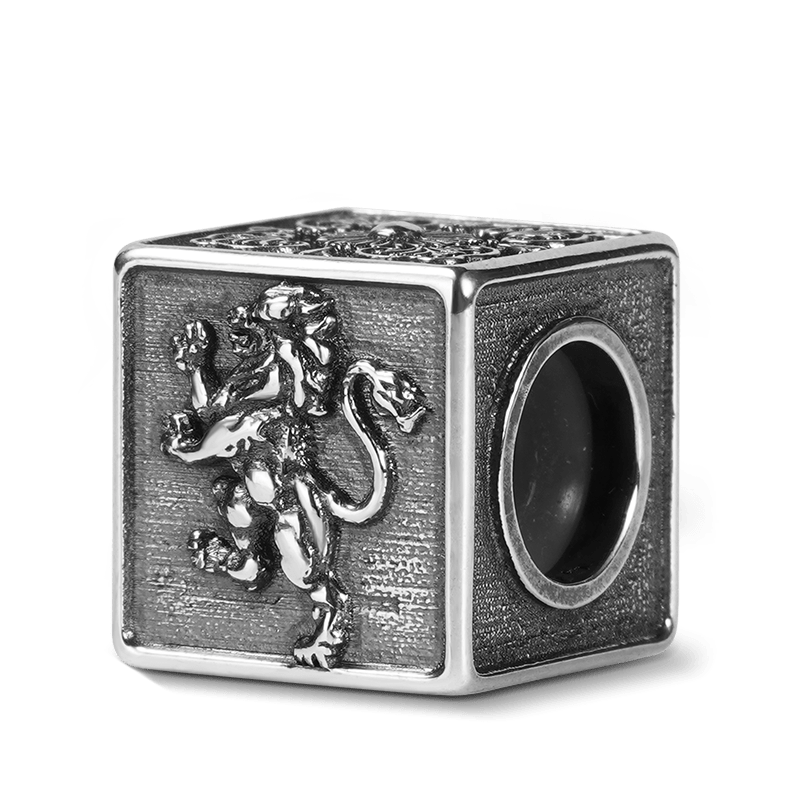 Male Lion Charm Bracelet image number 1