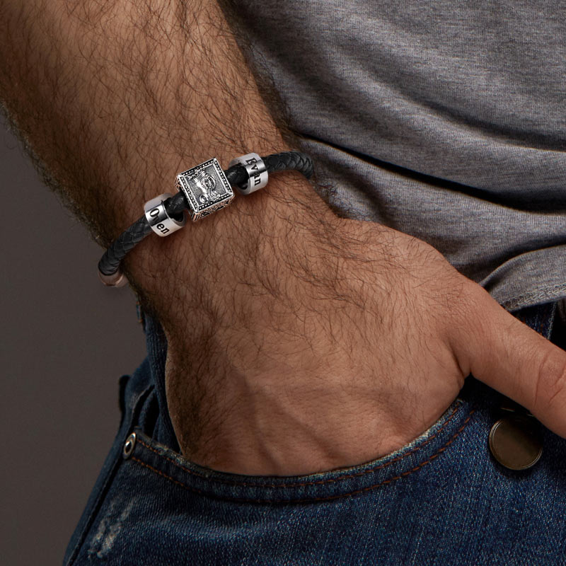 Rose Knight & Customized Charms Bracelet image number 4