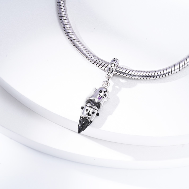 Ghost Ice Cream Pendant image number 1