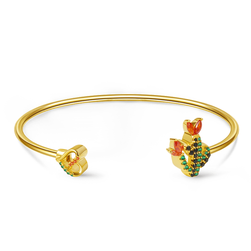 Blooming Cactus Bangle image number 0