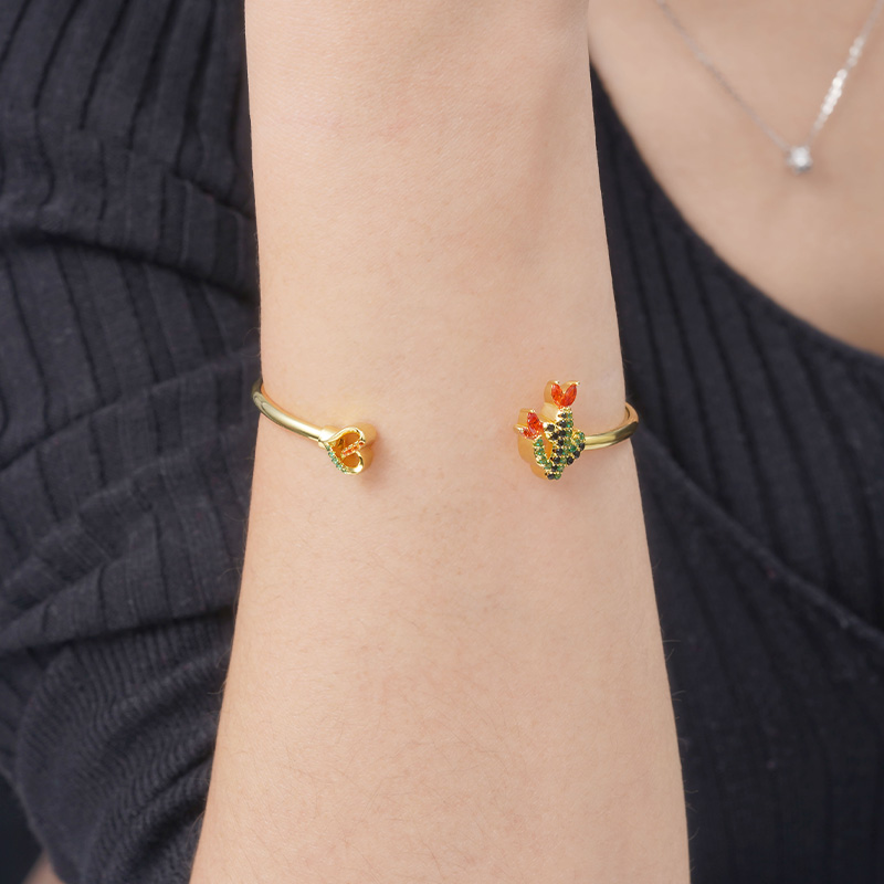 Blooming Cactus Bangle image number 2