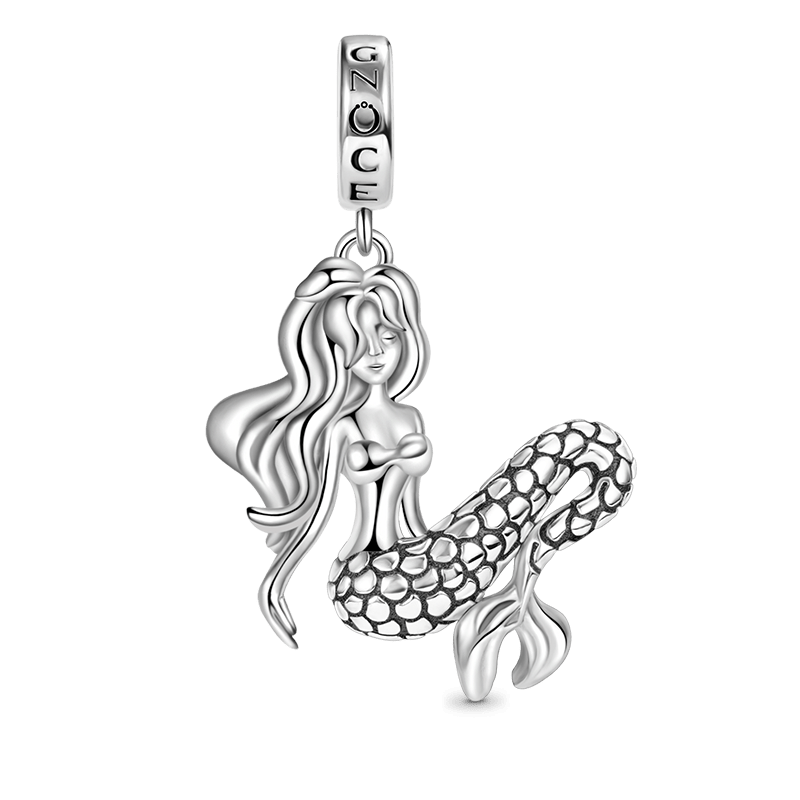 Sleeping Mermaid Pendant image number 0