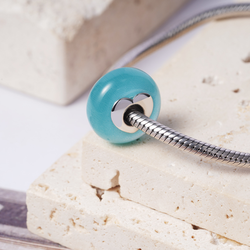 Cat's Eye Natural Stone Charm image number 1