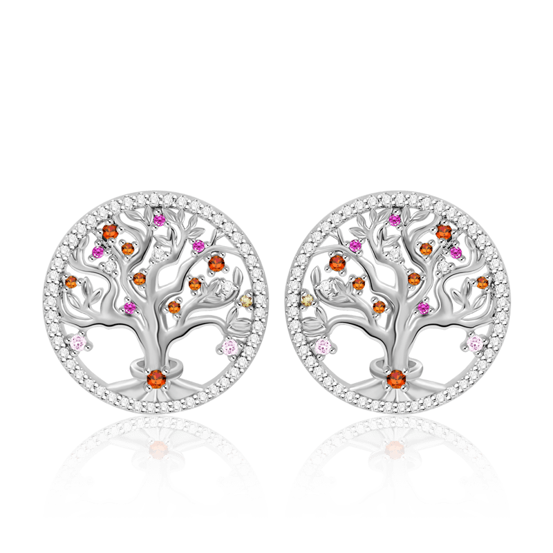 Tree of Life Ear Studs image number 0