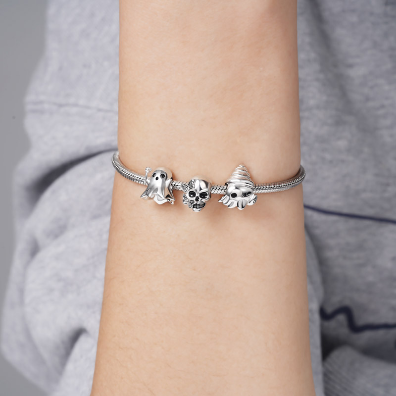 Butterfly Skull Charm image number 2