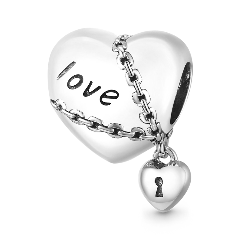 "Love Forever" Hearts Charm image number 0