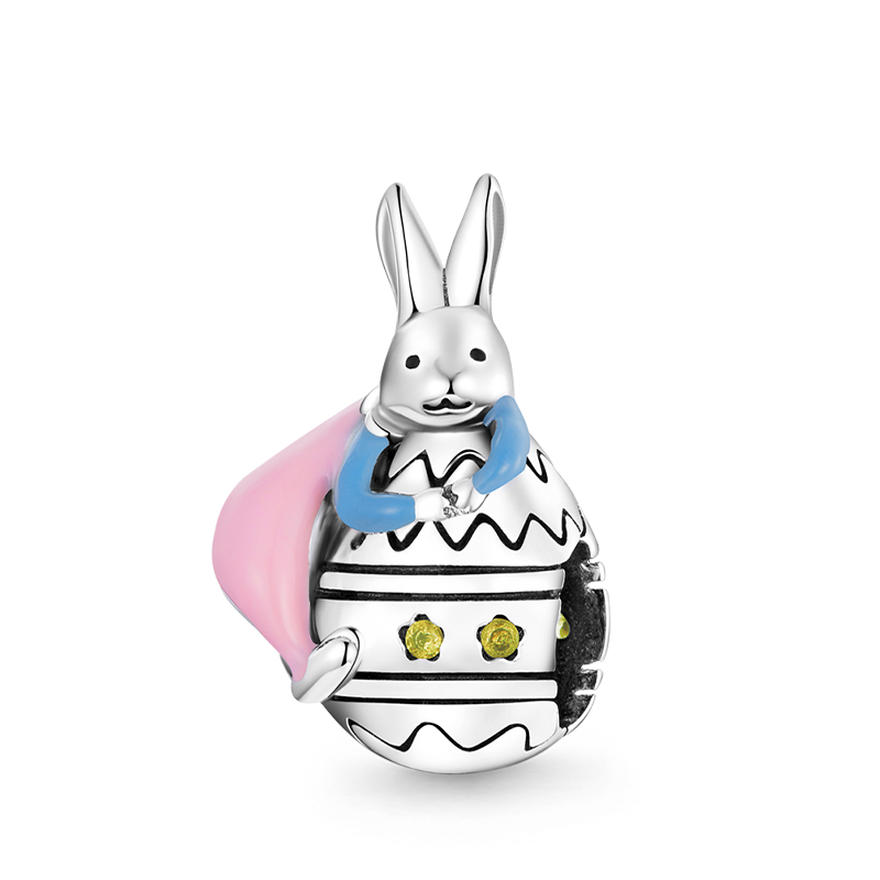 Bunny Easter Egg Charm image number 0