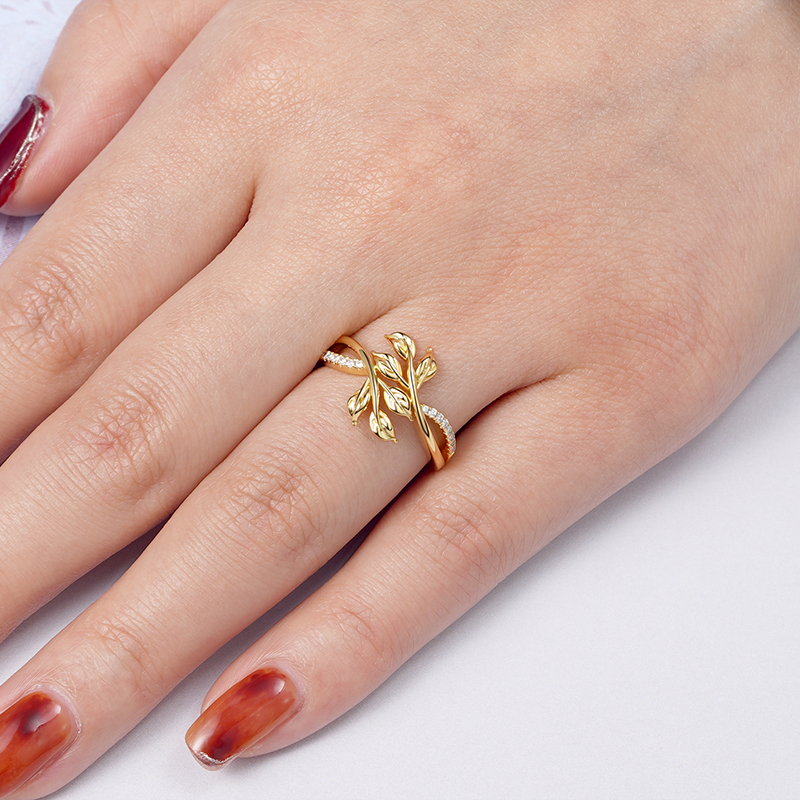 Leaf Shape Ring image number 2