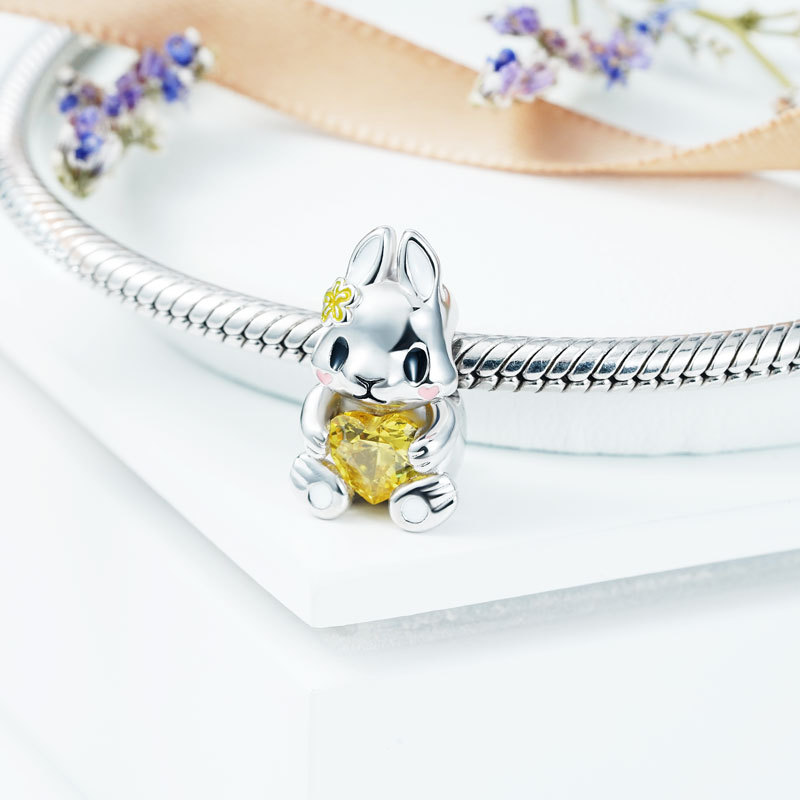 Cute Rabbit Charm image number 2