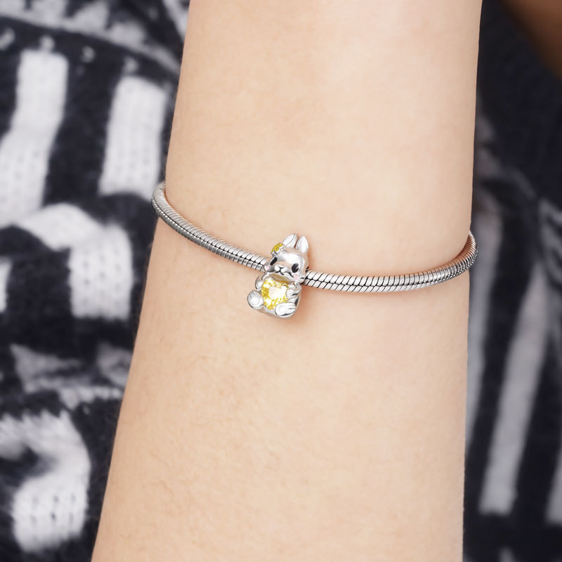Cute Rabbit Charm image number 3
