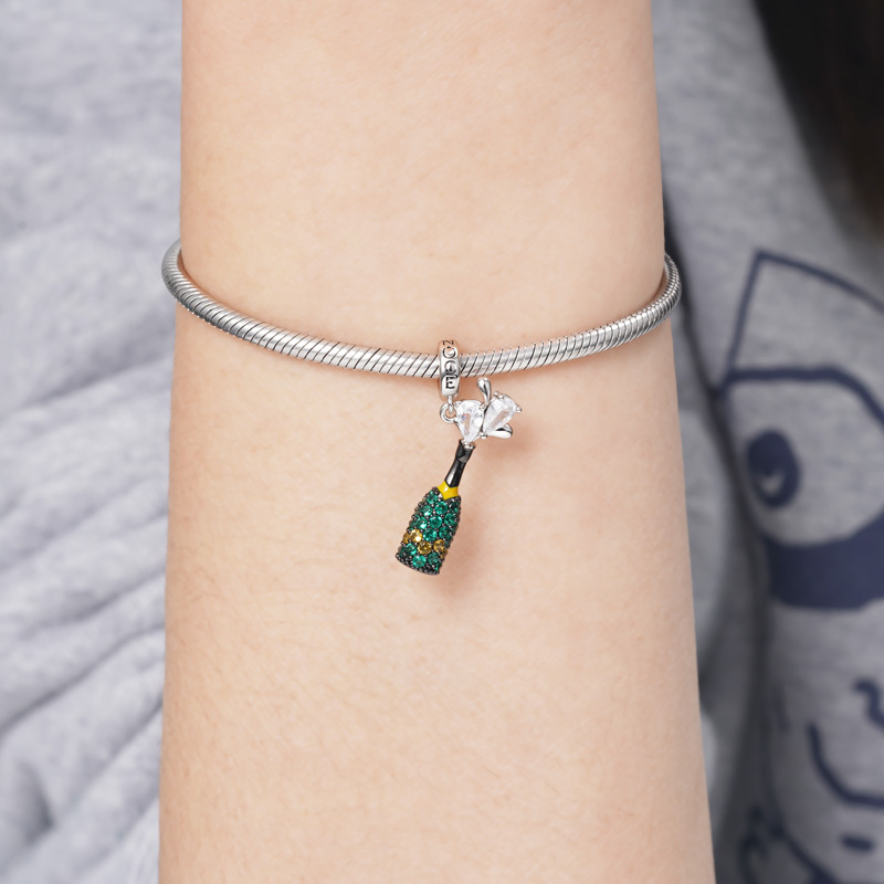 Champagne Bottle Pendant image number 2