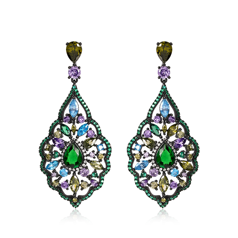 Water Drop Shape Earrings image number 0