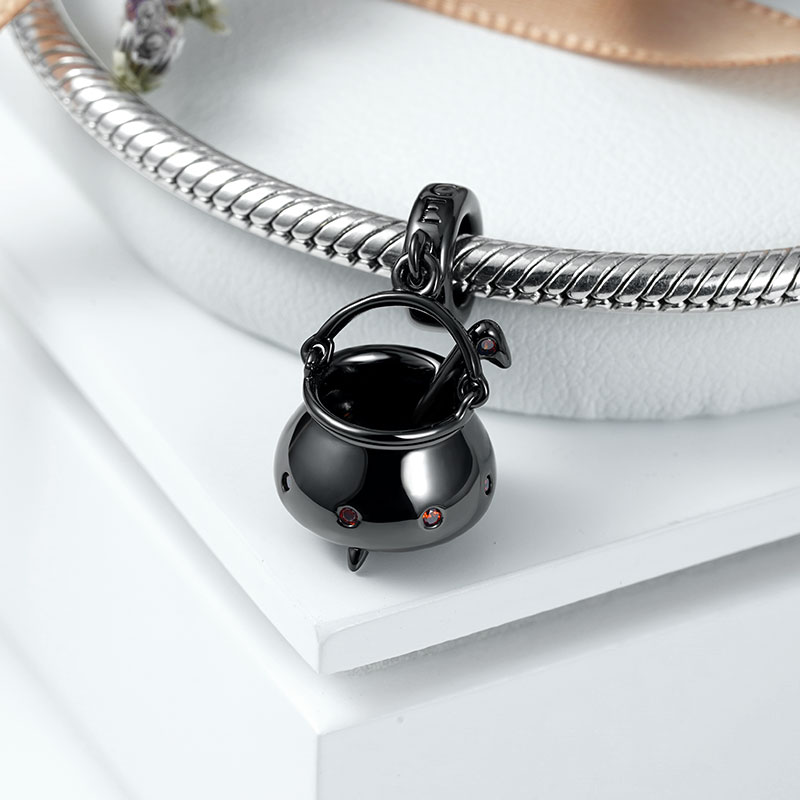 Witch Cauldron Pendant image number 1