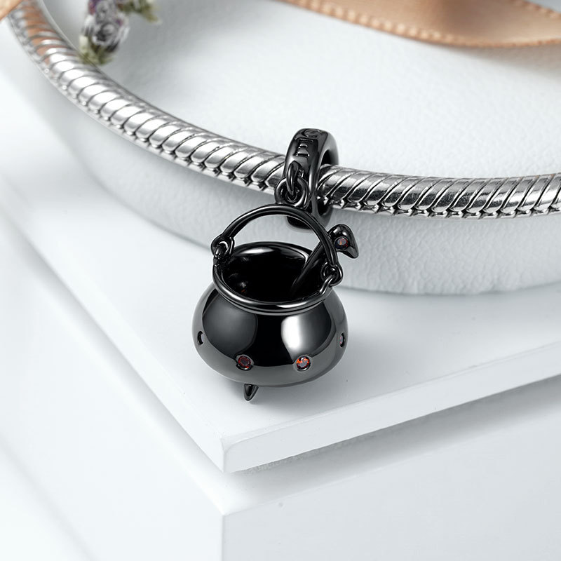 Witch Cauldron Pendant image number 1