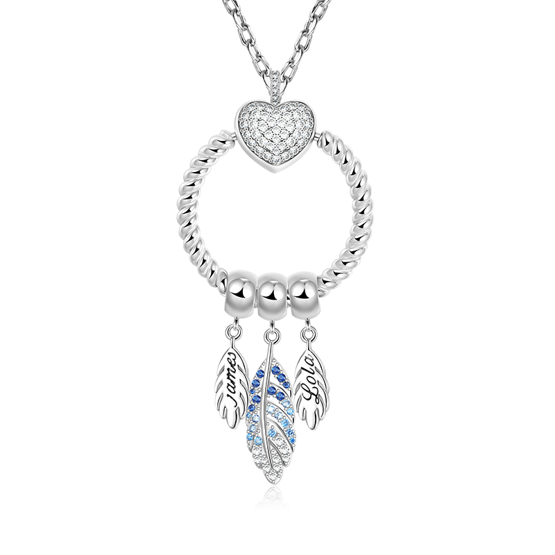 O Pendant Personalized Necklace image number 0