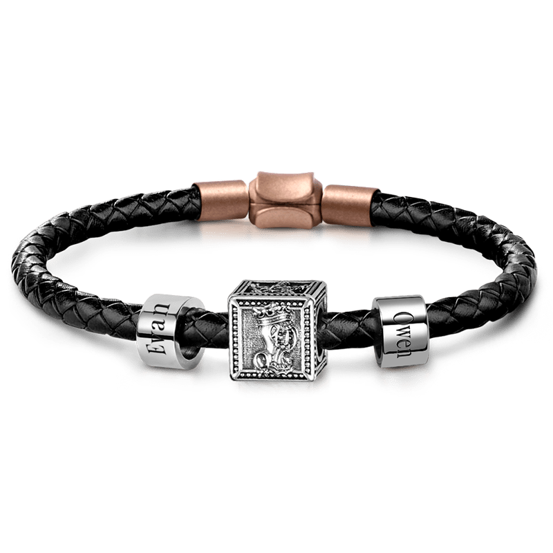 Rose Knight & Customized Charms Bracelet image number 0