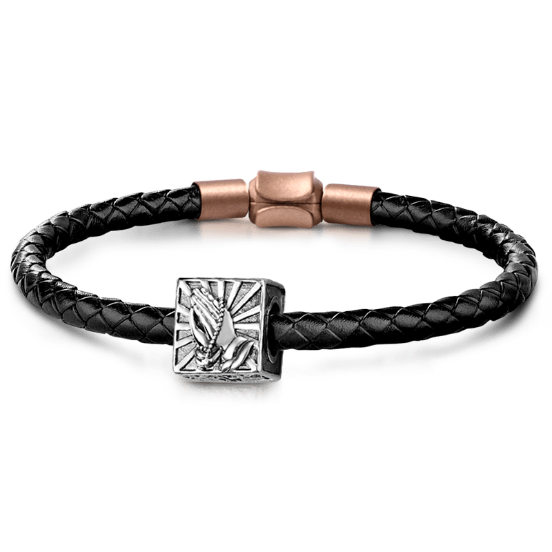 Praying Hands Charm Bracelet image number 0