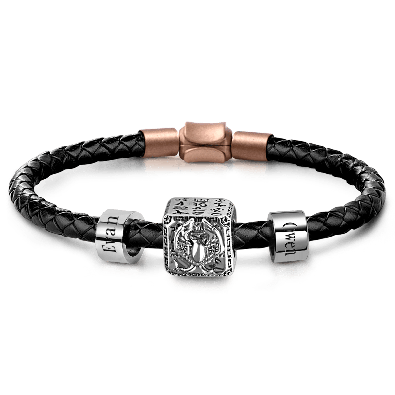 Eagle & Customized Charms Bracelet image number 0