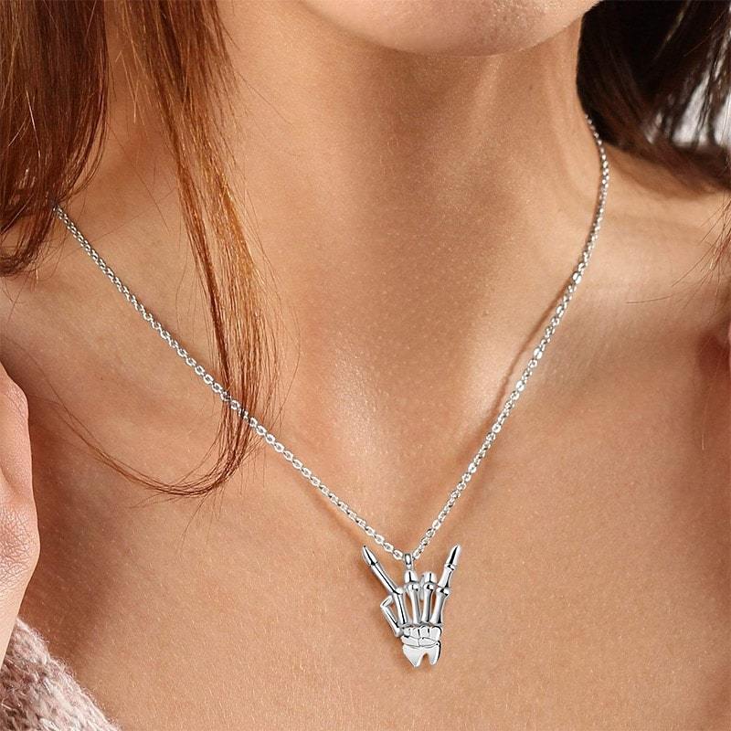 Rock Pendant Necklace image number 2