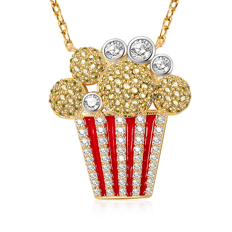 Popcorn Necklace image number 0