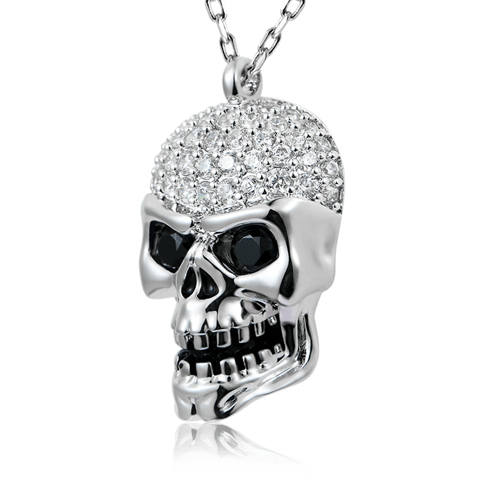 Skull necklace image number 2