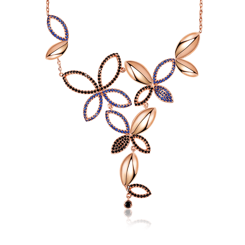Butterfly Petals Necklace image number 0