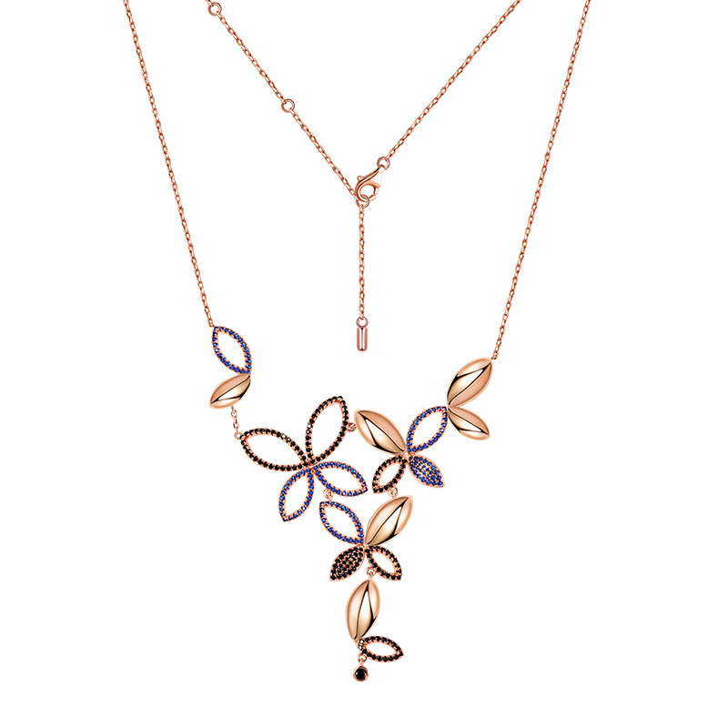 Butterfly Petals Necklace image number 1