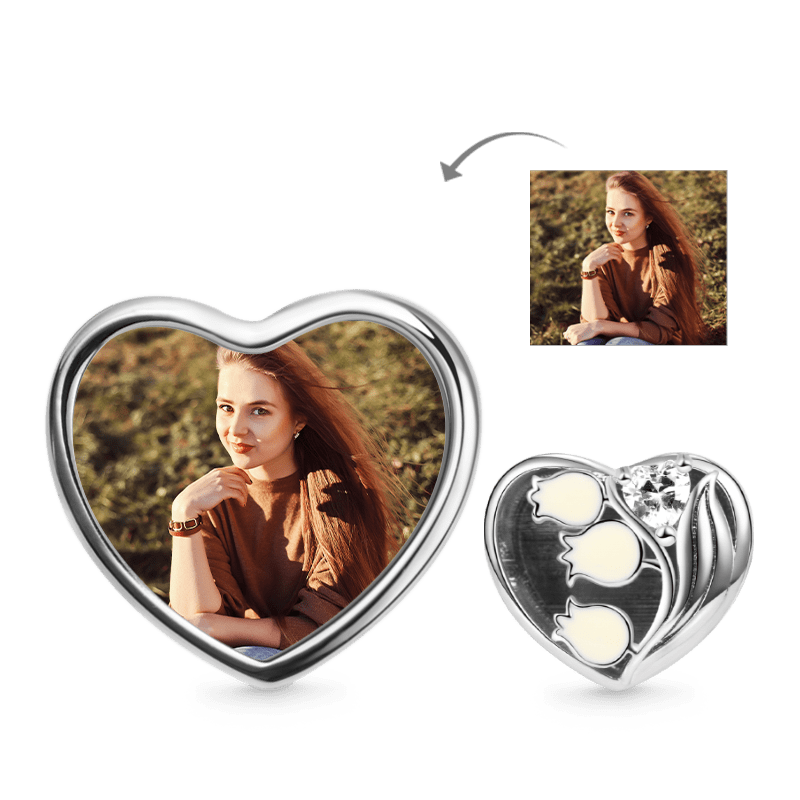 Lily of the Valley Photo Charm image number 0