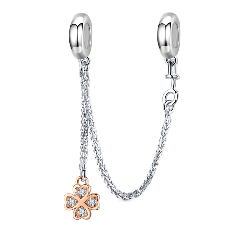 Four-leaf Clover Safety Chain image number 0