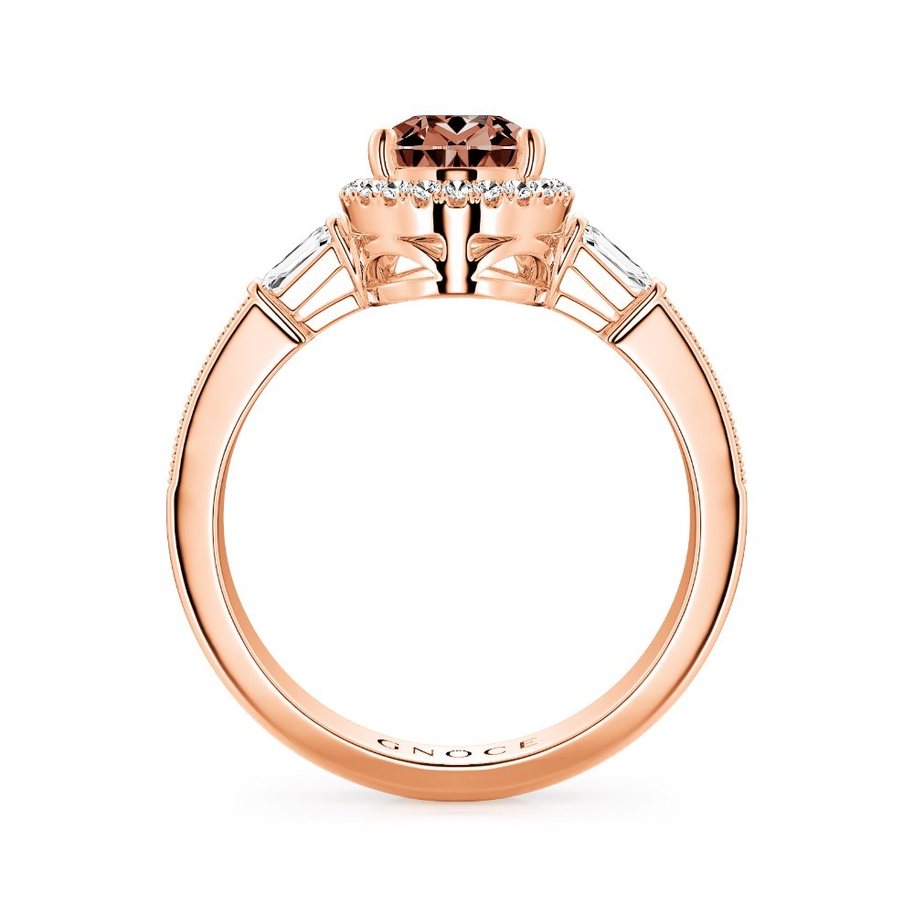 Brown Teardrop Ring image number 2