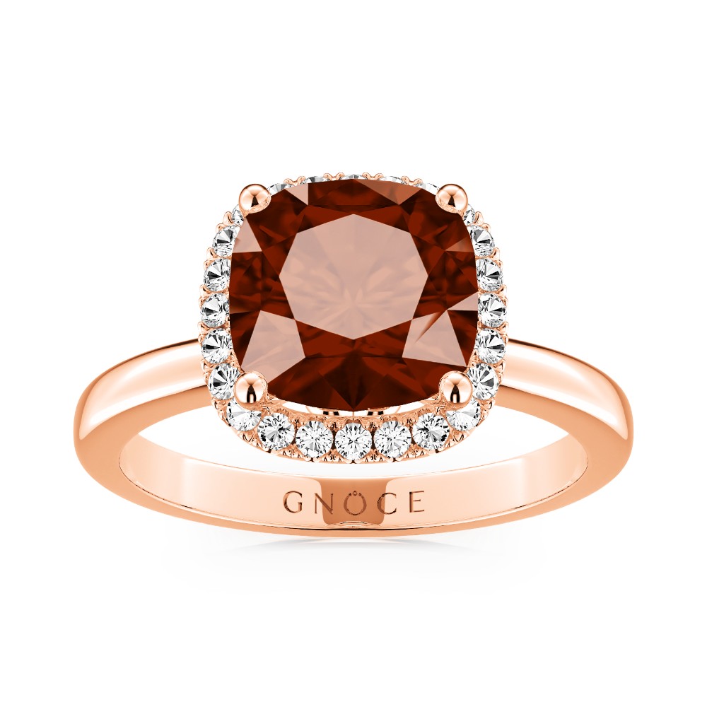 Square Brown Ring image number 0