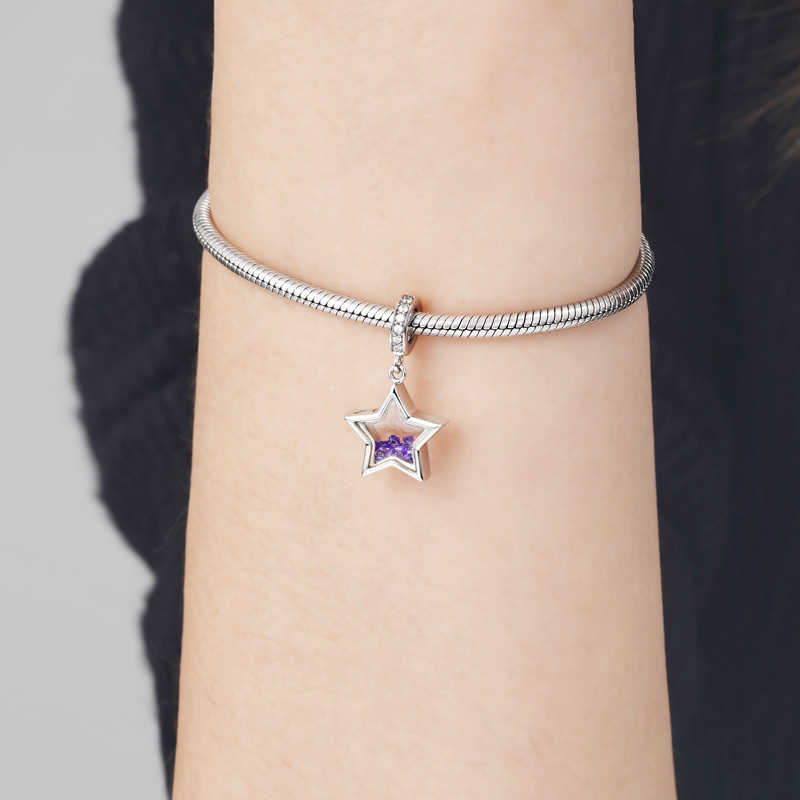 Star Birthstone Pendant image number 2