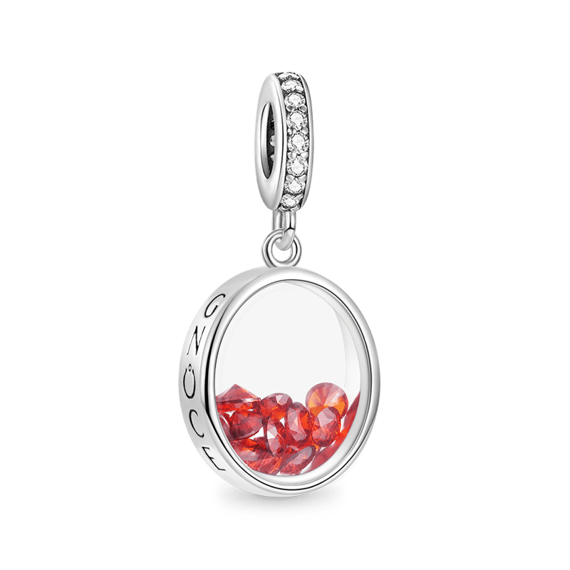 Oval Birthstone Pendant image number 0
