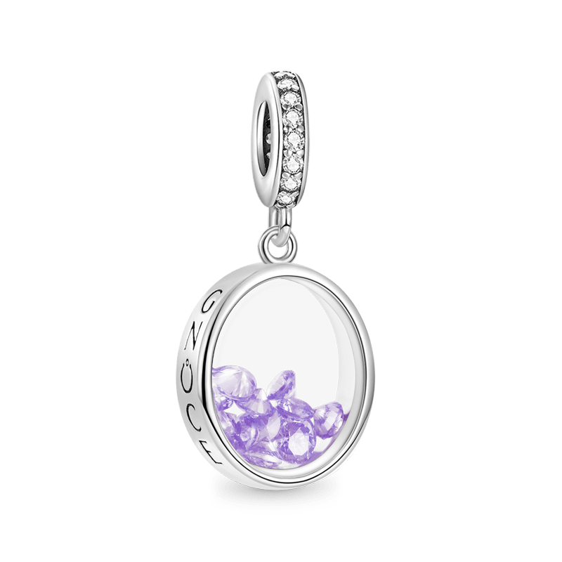 Oval Birthstone Pendant image number 0