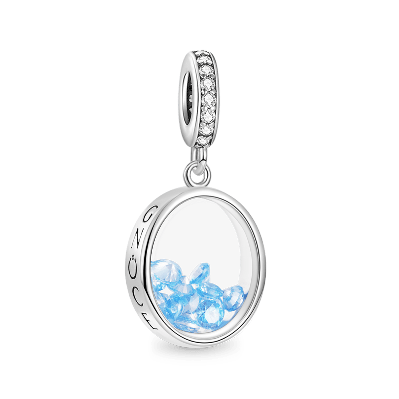 Oval Birthstone Pendant image number 0
