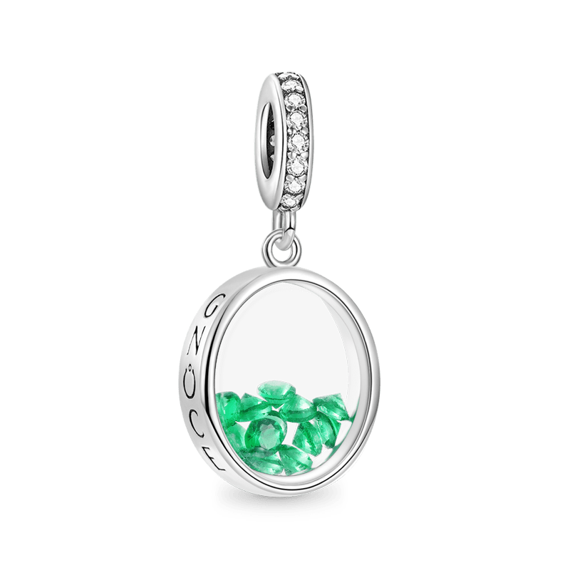 Oval Birthstone Pendant image number 0