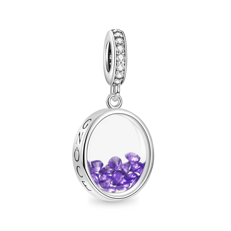 Oval Birthstone Pendant image number 0