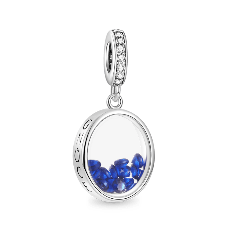 Oval Birthstone Pendant image number 0
